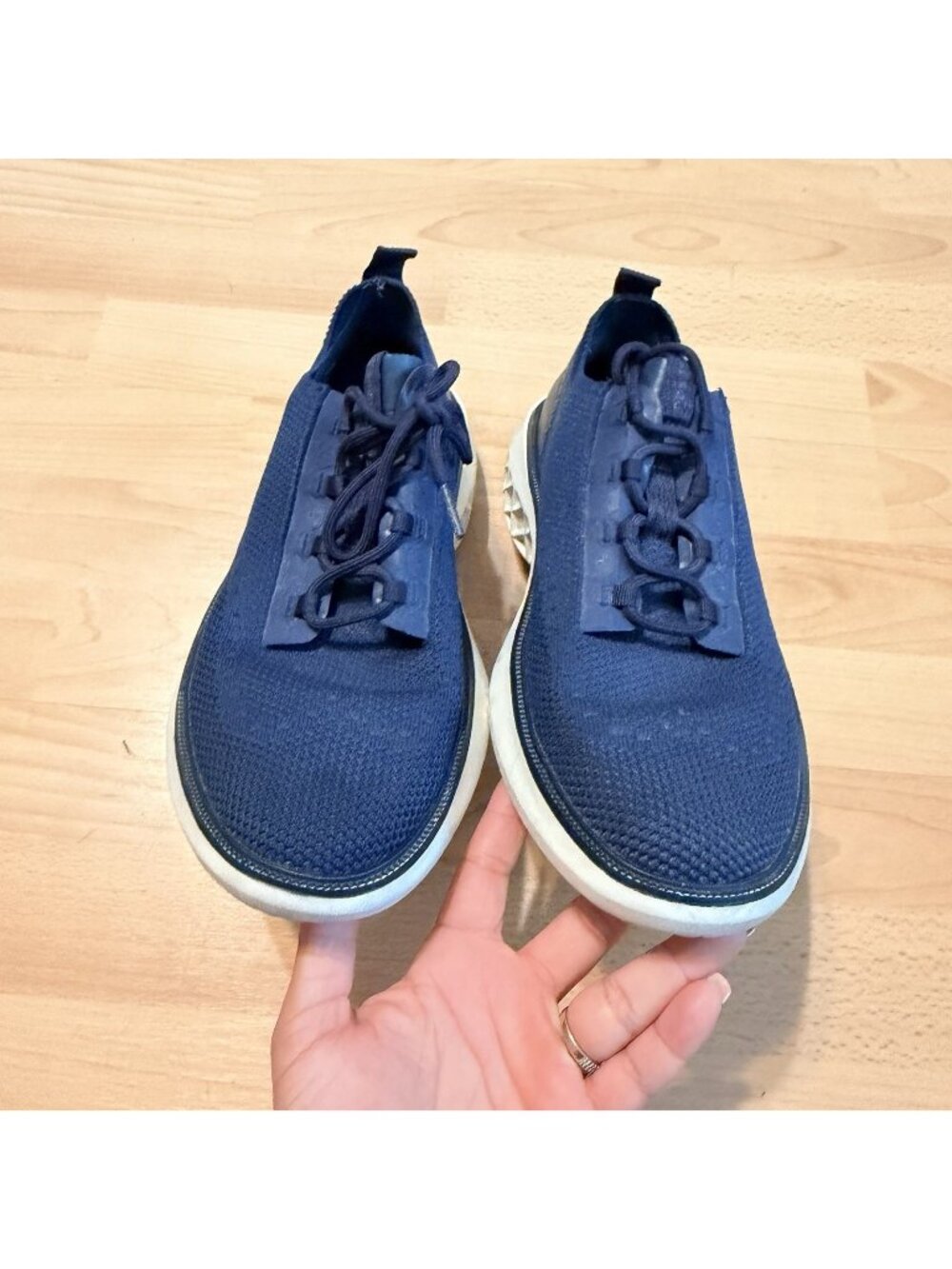 Cole Haan Men's ZERØGRAND Work From Anywhere Oxford Size 10.5 Navy Blue